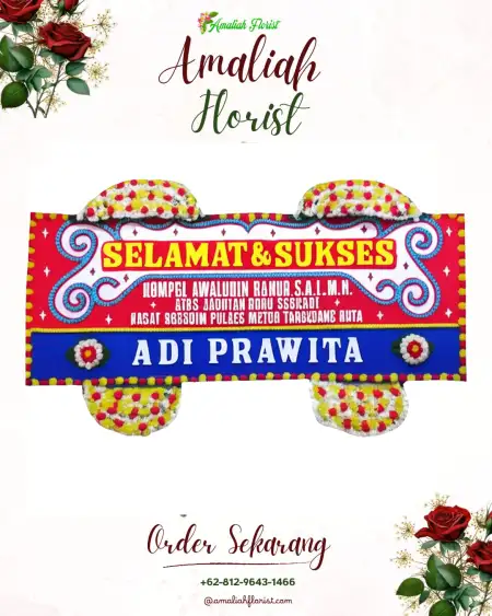 Papan Bunga Ucapan Selamat Babakan Loa